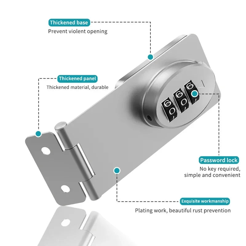 vvocci Child Safety Cabinet Lock, Refrigerator Lock, Drawer Lock & Double Door Cabinet Lock Set – Baby Proof Home Security Quake