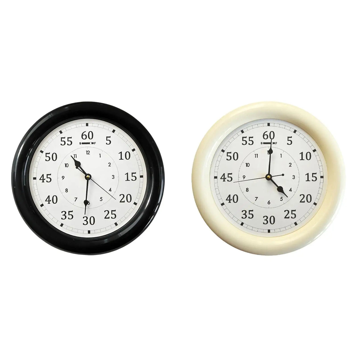 Versatile Wall Clock Modern Design Easy Read Decorative Accent for Bedroom Bathroom Dining Home Quake