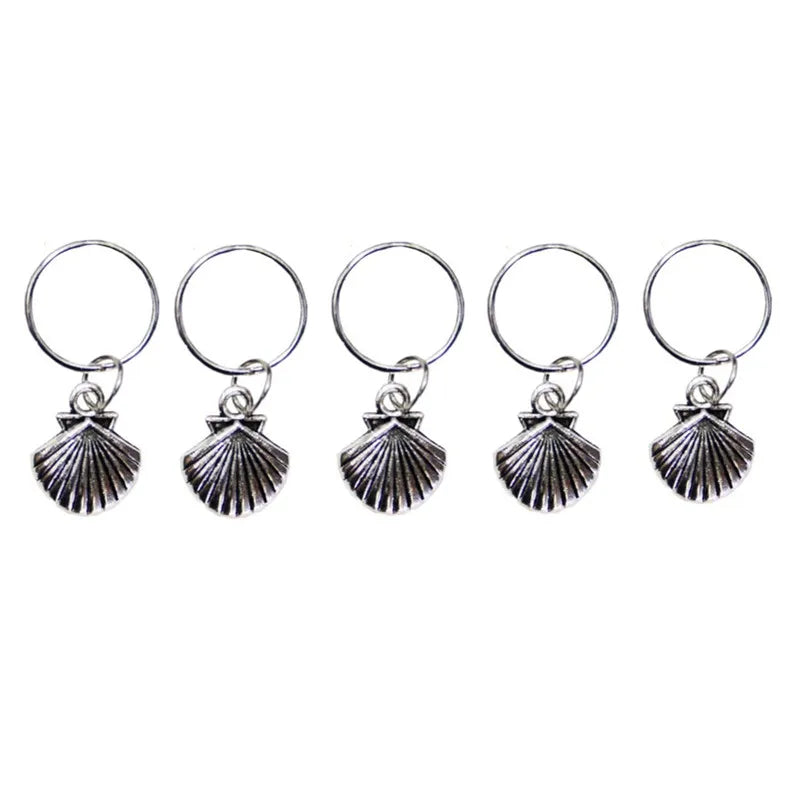 Hair Braid Rings & Pendant Beads Set – DIY Dreadlock Accessories