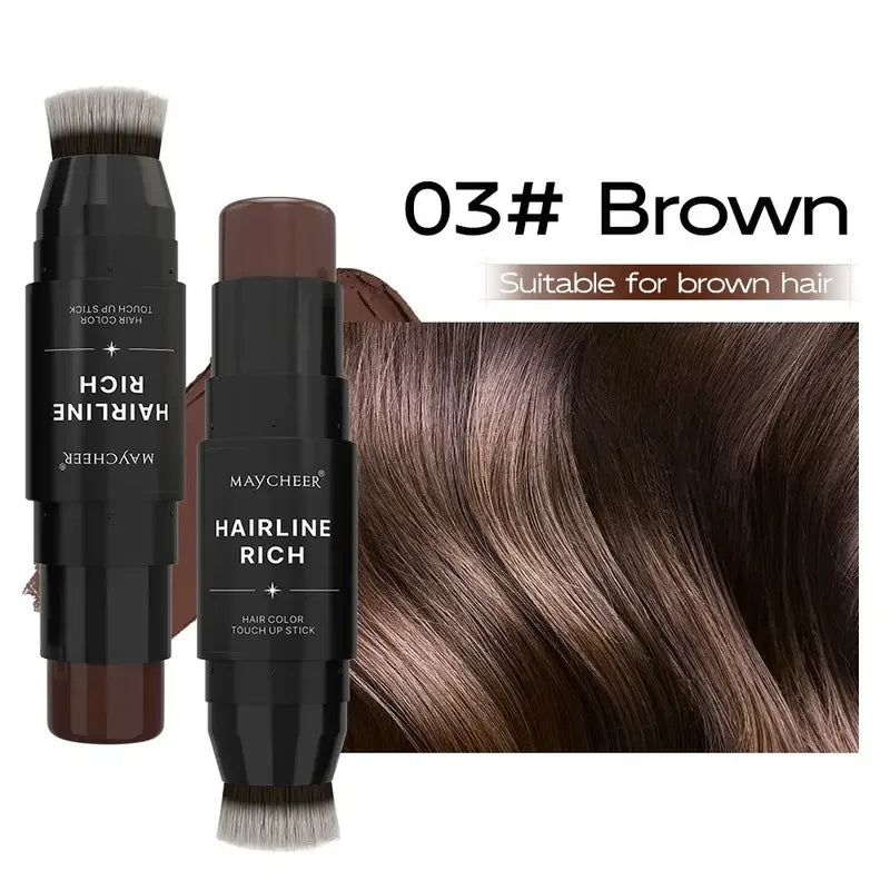 Waterproof Hairline Concealer Stick - Instantly Conceal Roots and Shadows for a Natural-looking Makeup Look Shadow Powder Stick Quake 03