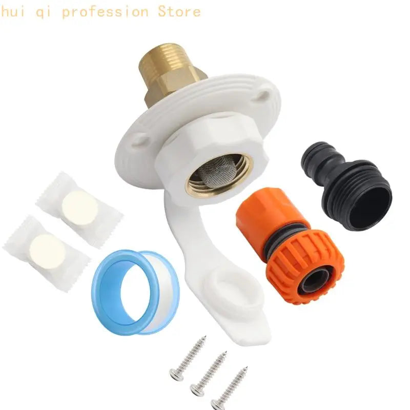 RVs Water Inlet System Brass Fitting Water Inlet For Camping Vehicles H8WE Quake