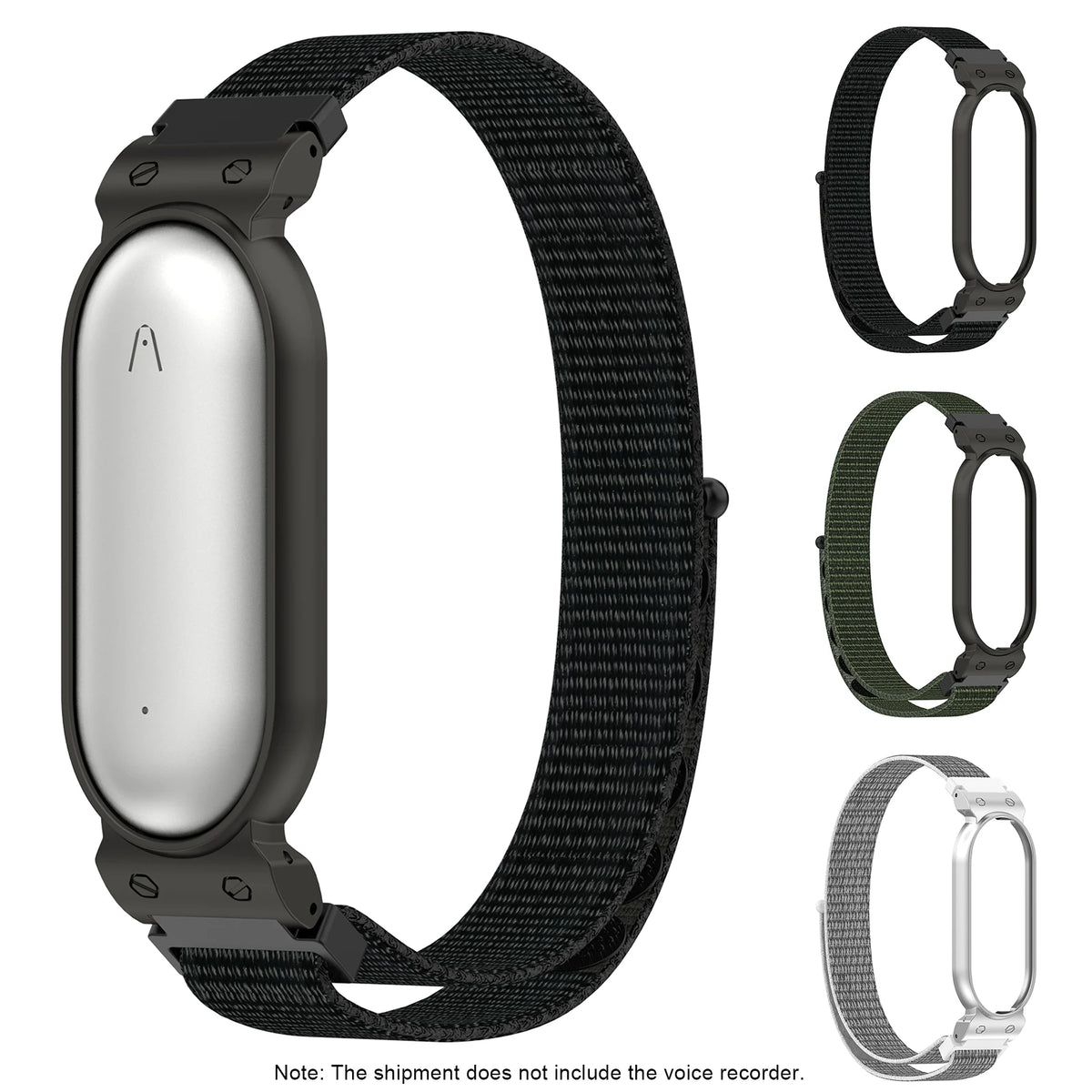 Adjustable Wrist Strap Protective Cover Replacement Nylon Strap Compatible for PLAUD NotePin AI Voice Recorder Quake