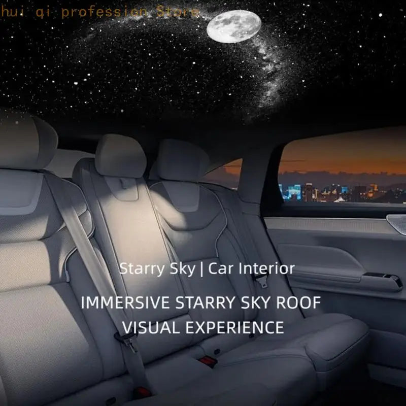 USB Car Interior Projector Light for Adjustable Night Driving Cabin H8WE Quake