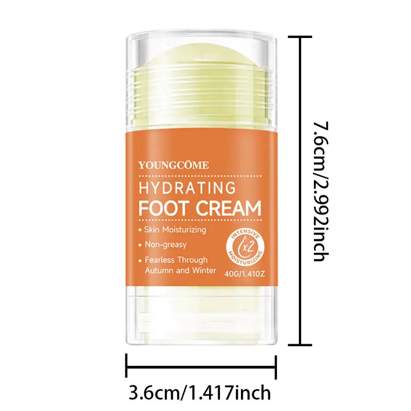 Hydrating Foot Cream Care Nourishing Cream Non-greasy Foot Cream Removal Dead Skin Moisturizing Improving Dryness and Roughness Quake 1 pcs