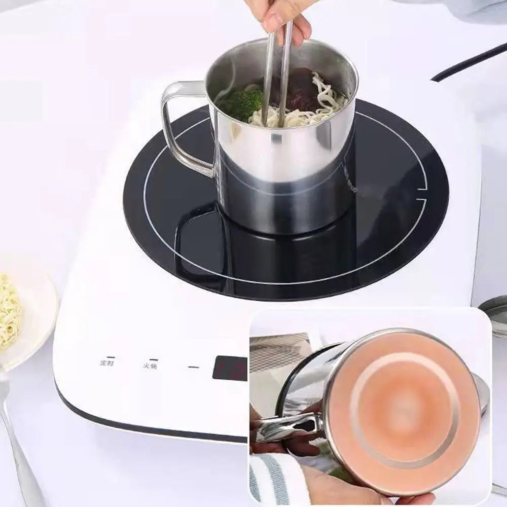 Portable Stainless Steel Tea Drinking Metal Tumbler Pint Cup Camping Coffee Mug Quake