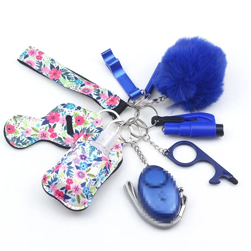 Women's Safety Keychain Self Defense Wrist Gripper Self Defense Keychain Quake 18 Universal