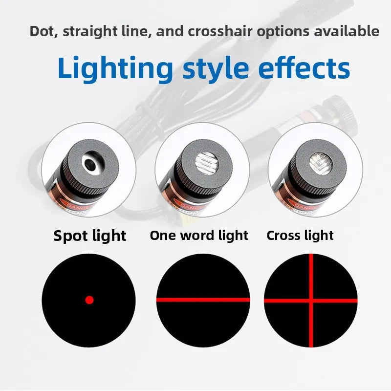 USB Magnetic Laser Guide Red Laser Positioning Light for Sewing Machine Quilting Craft Workbench Alignment Accessory Quake