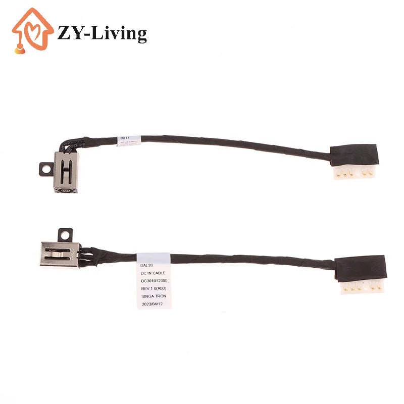 1Pcs Replacement DC Power Jack Cable For Inspiron 3405 3501 3505 3511 3515 5593 5594 Vostro 3500 3501 04VP7C DC301015Q00 Quake