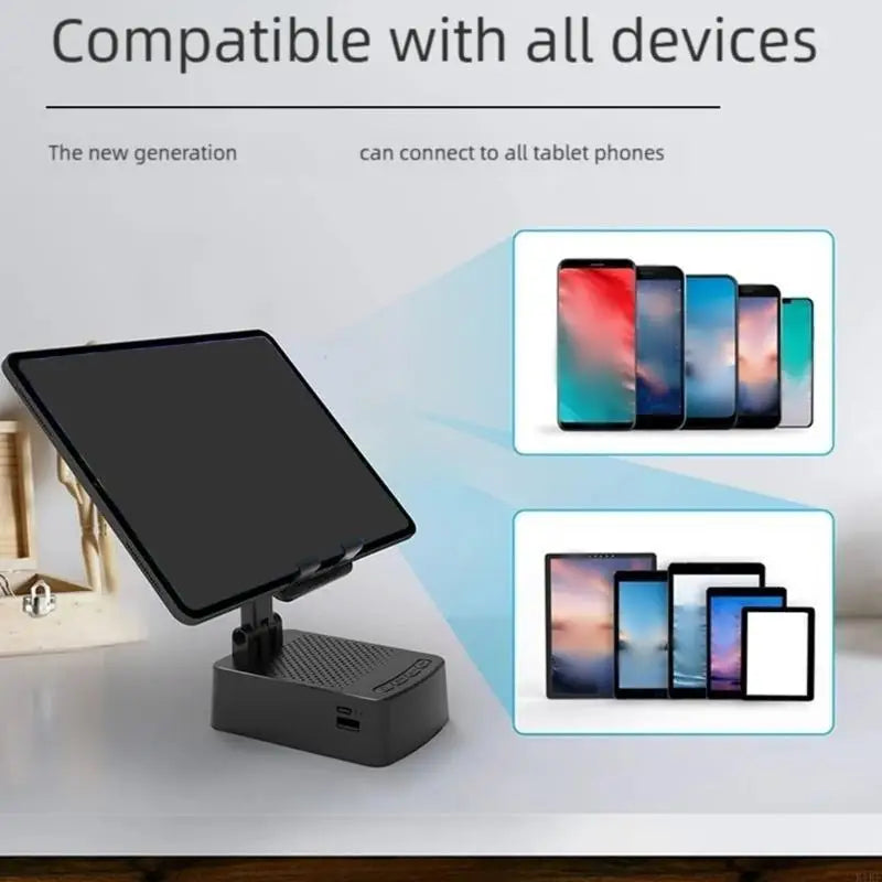 Multiple Corner Phone Stand Lecturer Thin Plastic Building Charging Agreement K1KF Quake