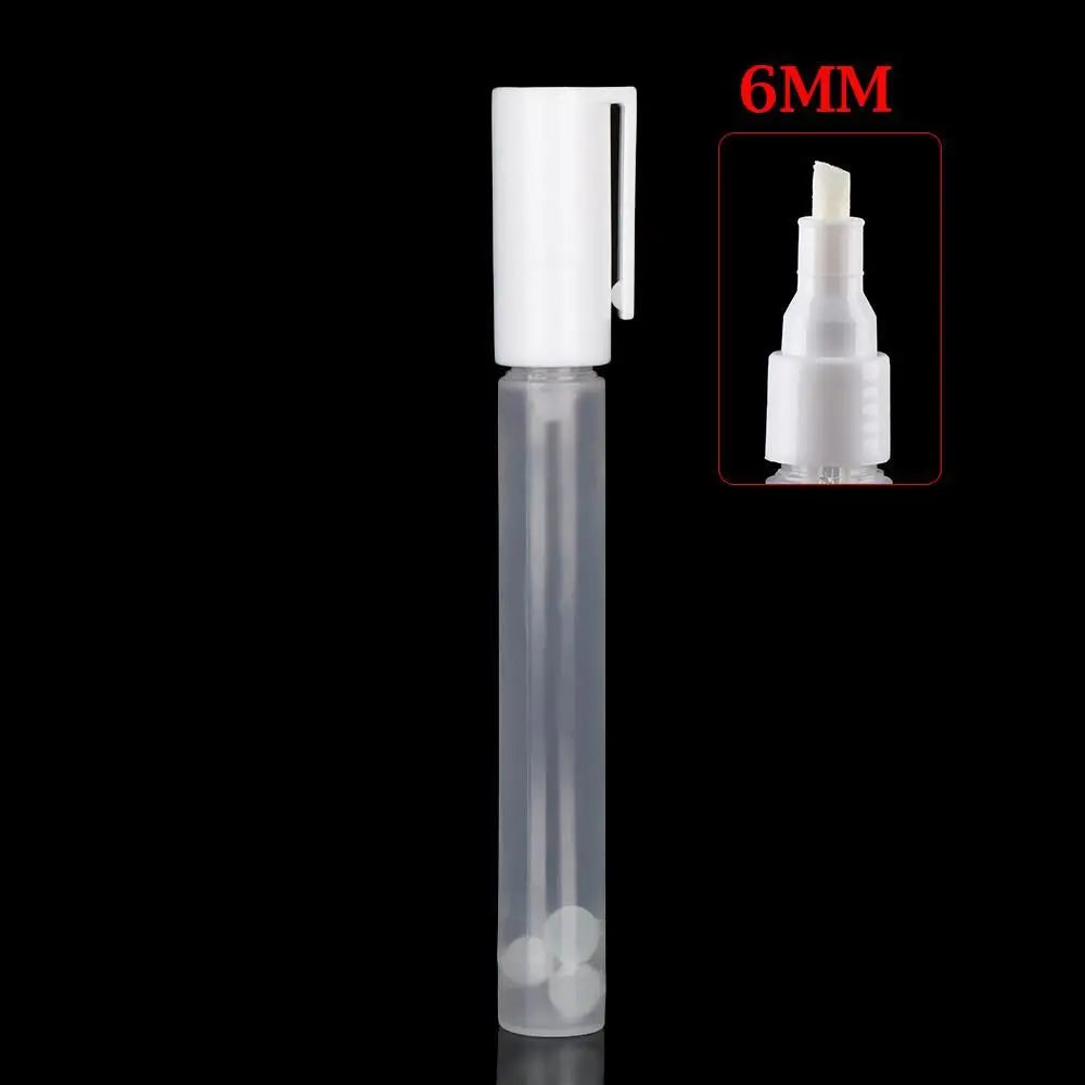 Refillable ink Transparent Barrels Tube Graffiti Pens Paint Pen Accessories Liquid Chalk Marker Empty Rod Quake 6mm