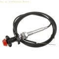 55204 VCGTX10 10 Feet Length Car Truck Vernier Locking Throttle Cable Universal H8WE Quake CN