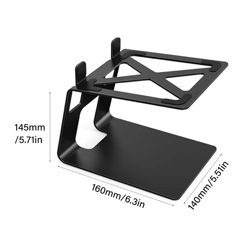 Metal Speaker Stand Thickened Base Plate Advanced Vibration Control MultiFunctional Desktop Organizers Heat Ventilation K1KF Quake