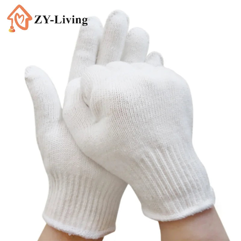 150 Degree High-temperature Heat Resistant Anti Burn Heatproof Gloves Oven Kitchen White Gloves Insulation Workshop Mould Gloves Quake