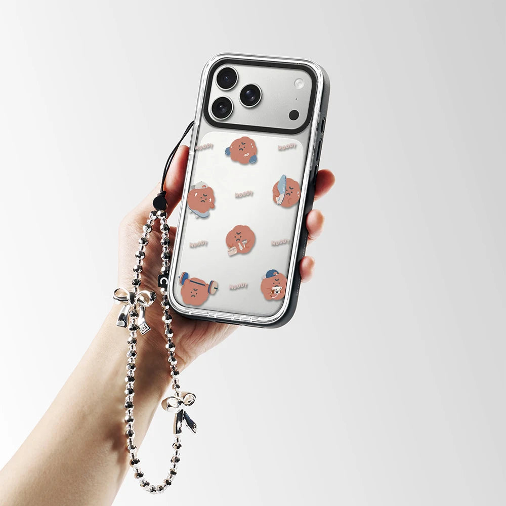 6082526 White Border Magnetic Phone Case Cover for IPhone 12 13 14 15 16 17 18 Pro Max Case Quake