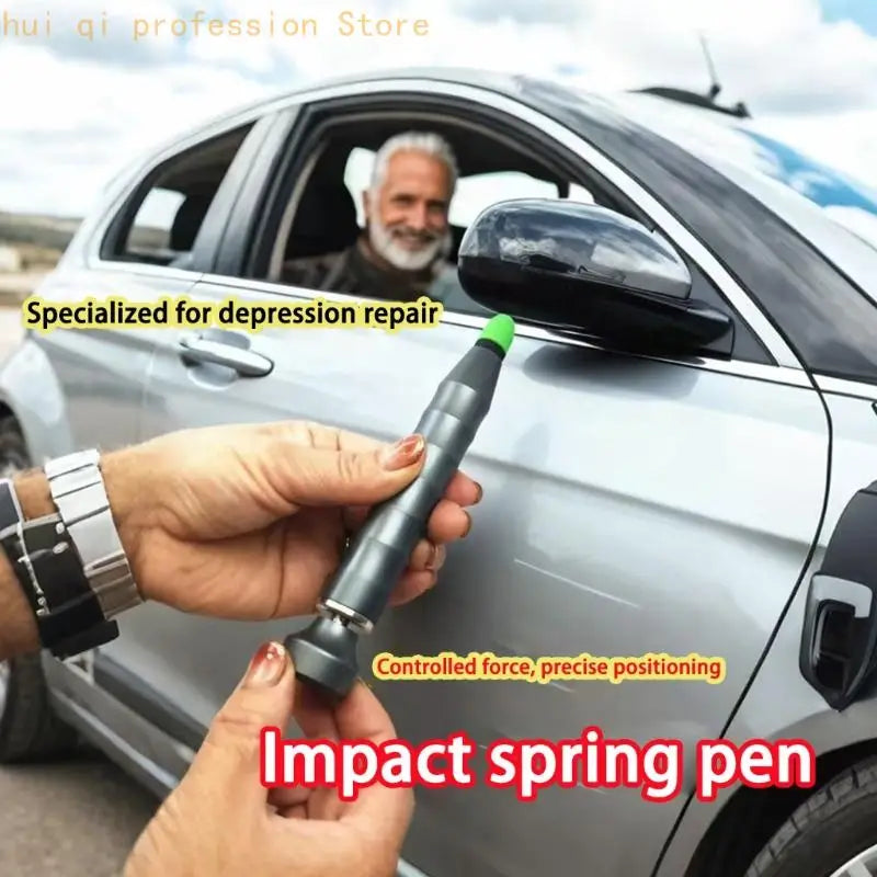 Car Dents Fix Spring Pen Featuring Green Head for Efficient Area Restoration on Auto Motorcycle and Household Appliances H8WE Quake