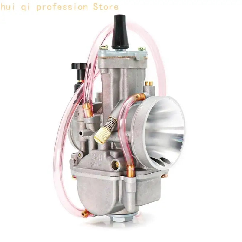Upgraded Motorcycle Carburetor 21-34mm Motorcycle Modification for Motorbike H8WE Quake 34mm CN