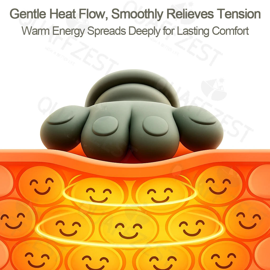 Bionic Finger Neck Shoulder Massager Wireless Neck Cervical Trapezius Kneading Massage Shawl Brushless Motor Neck masajeador Quake