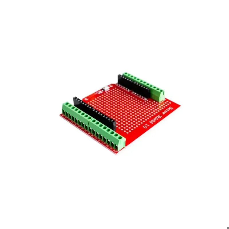 Prototype Screw Shield Expansion Board Assembled Terminal Proto Shield Double-sided PCB IO Solder for Arduino UNO Mega2560 One Quake