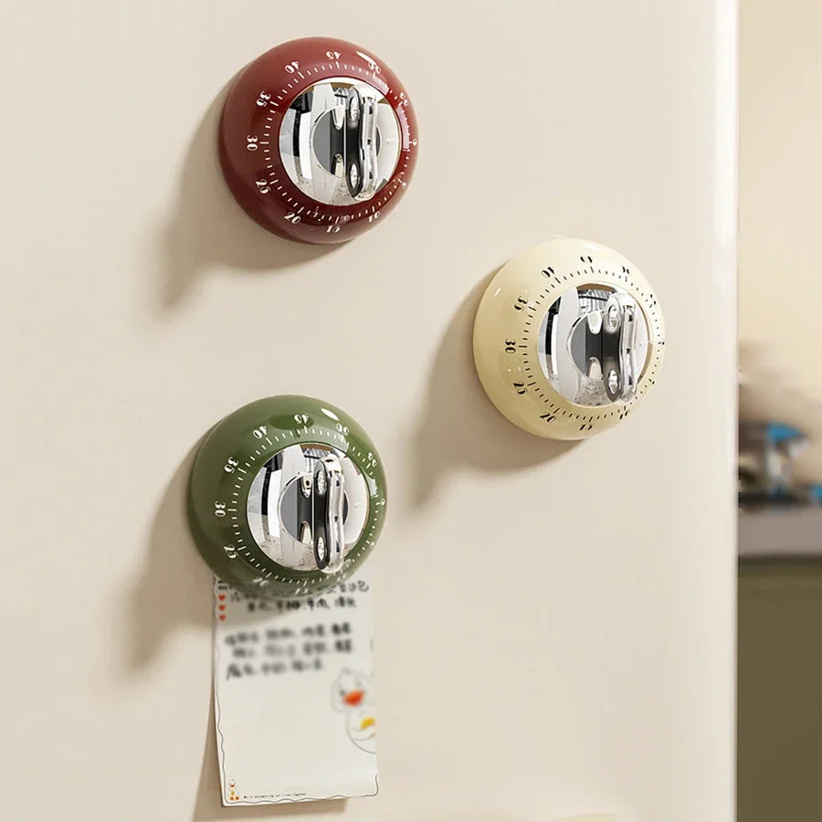 Digital Kitchen Timer Mechanical Spring Operated Timer for Cooking And Baking Quake