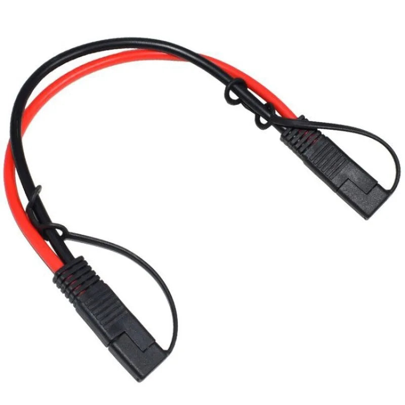 SAE Connect Disconnect Power Cable 12AWG DIY 1-4 Multi Adapter Plug Tool-free Universal Connector for Power Equipment Wiring Quake 1 to 1 With fuse 1M
