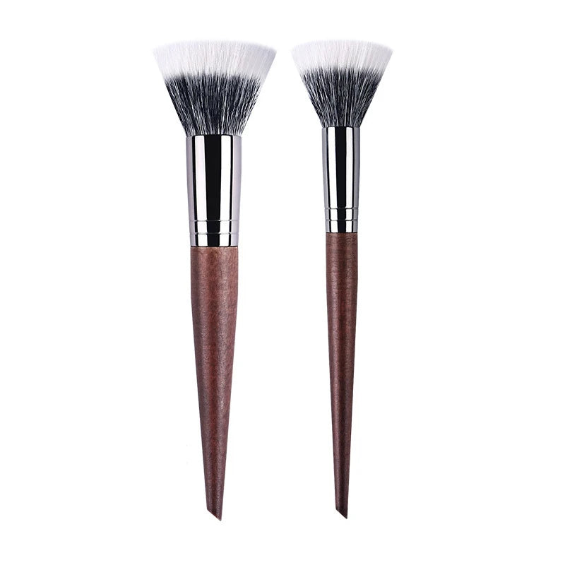 Professional Makeup Brushes Powder contour Setting Multi-Functional Make up Brush Stippling Blush soft Natural wood goat hair Quake Big middle