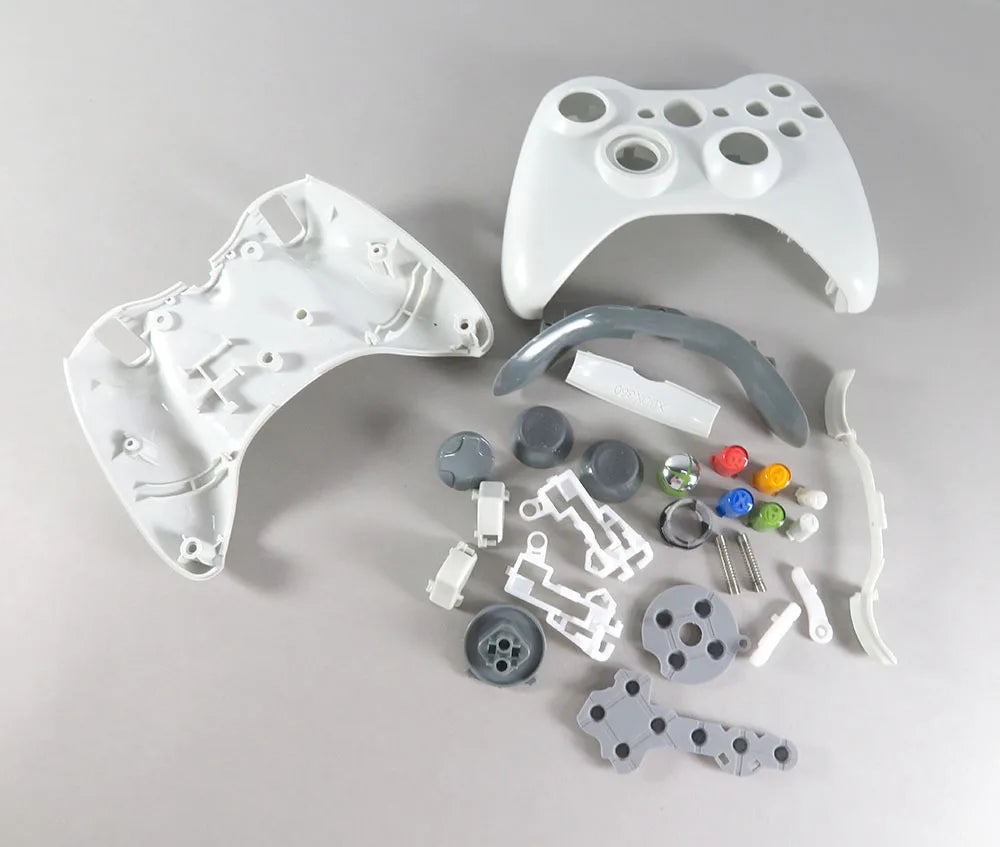 Full Hard Case Housing Shell Buttons Mod Kit Component Cover for Xbox 360 Game Controller Quake