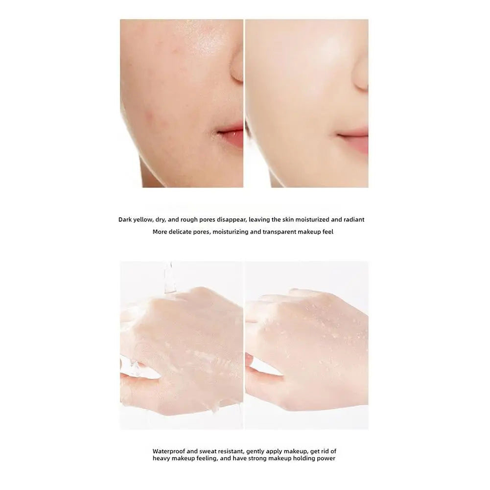 Natural Foundation Primer & Concealer - Waterproof Longwear Full Coverage Liquid Makeup Foundation Hydrating Blend, Moisturizing Quake