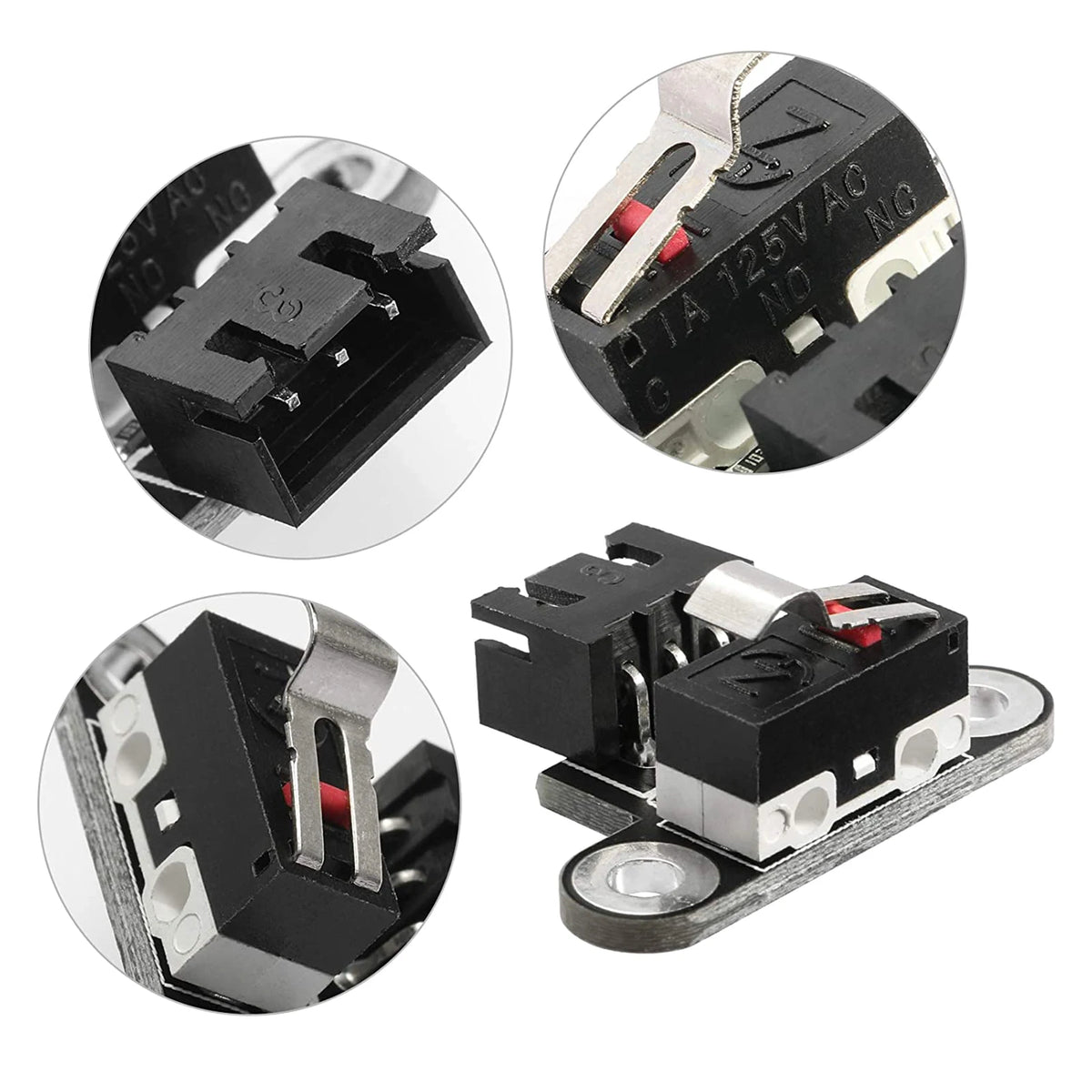 462E Mechanical Endstop Limit Switch Module Vertical Type with 1m Cable for 3D Print Quake