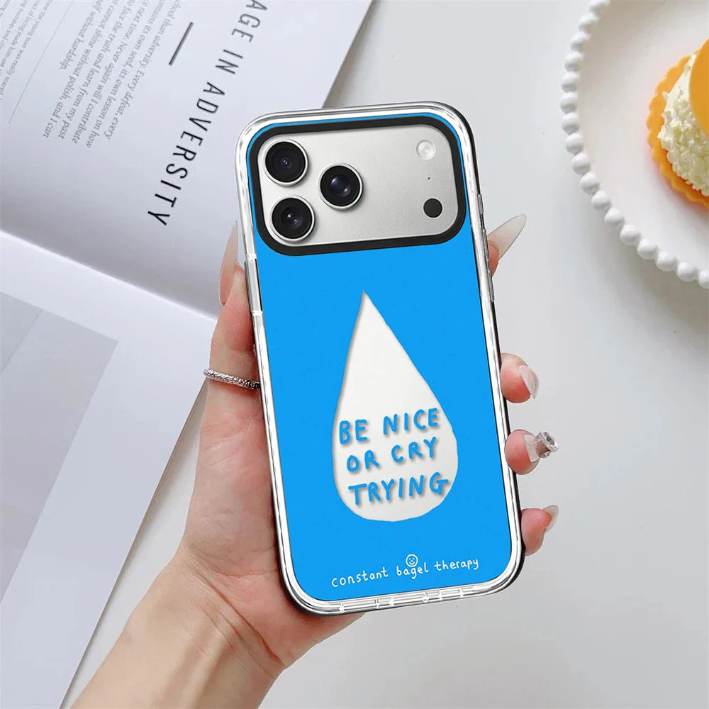 Love Is Everything Pattern White Border Magnetic Case: Compatible with IPhone 18 17 16 15 14 13 Pro Max 18Pro Quake