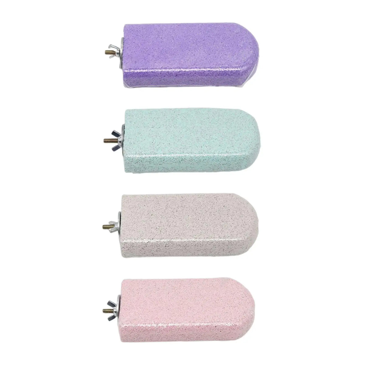 Bird Perch Parrot Stand Toy Groomer Beak Grinding Stone for Macaws, Finches, And Parrots Grooming Quake