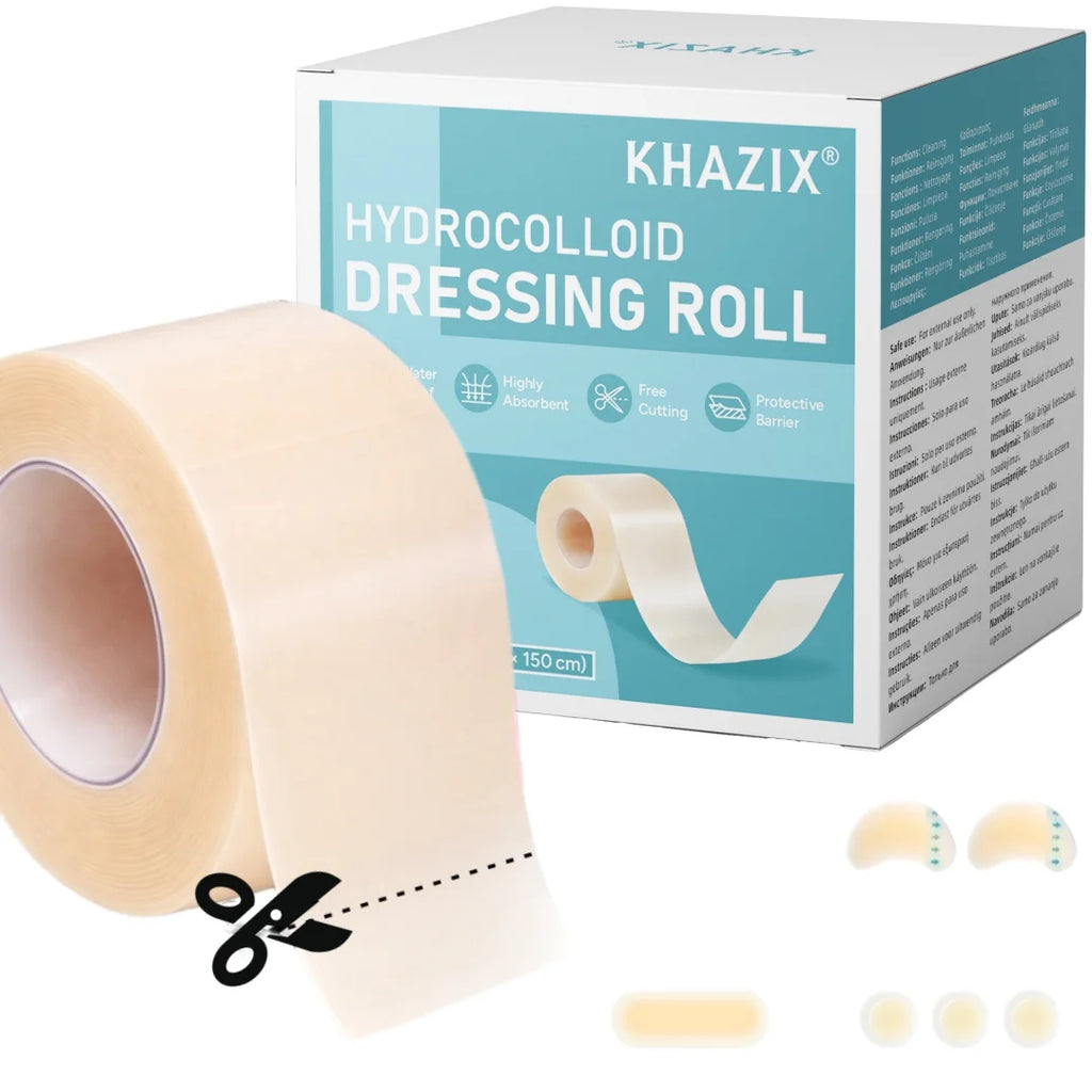 Pimple Patch Artificial Skin Wound Dressing Freely Cuttable Skin-Friendly Adhesive Keep Wound Clean 1 Roll Value Pack. Quake