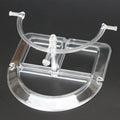 Space Saving Eyeglasses Display Stands Plastic Home Organizer Sunglasses Storage Rack Transparent Multiple Layers Quake 1layer