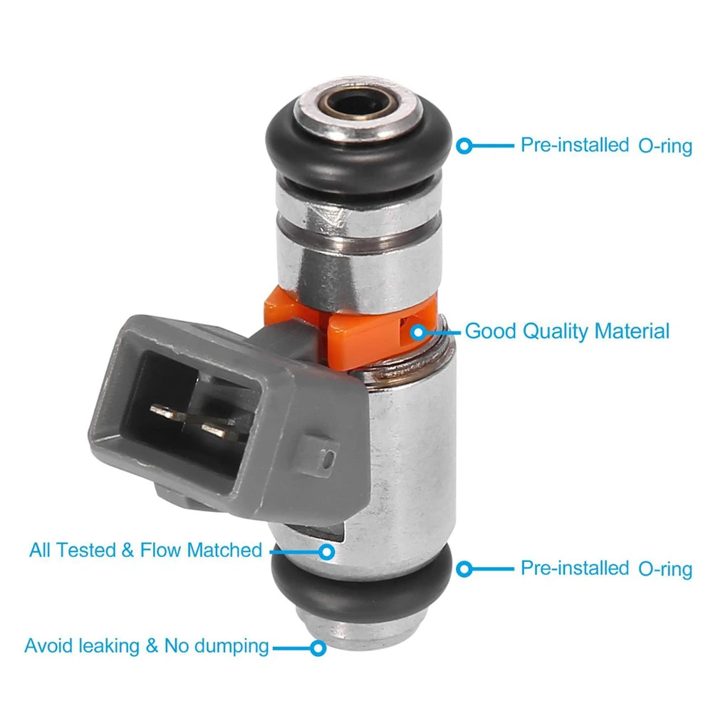 For Piaggio Fuel Injector IWP182 OEM 8732885 6389495 for GTS250 2006 2007 Compatible with Multiple Euro 3 Scooter Models Quake