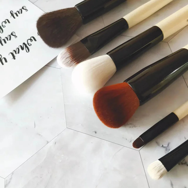 6pcs Soft Fluffy Makeup Brush Sets For Cosmetic Foundation Loose Powder Eyeshadow Blending Brush Beauty Tools Quake