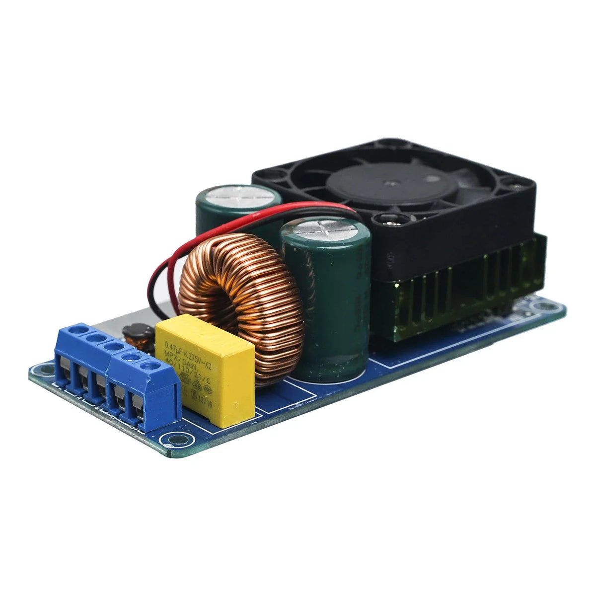 HIFI- Power IRS2092 500W Mono Channel Digital Power Amplifier Board Class-D Stage Power Amplifier Board Quake