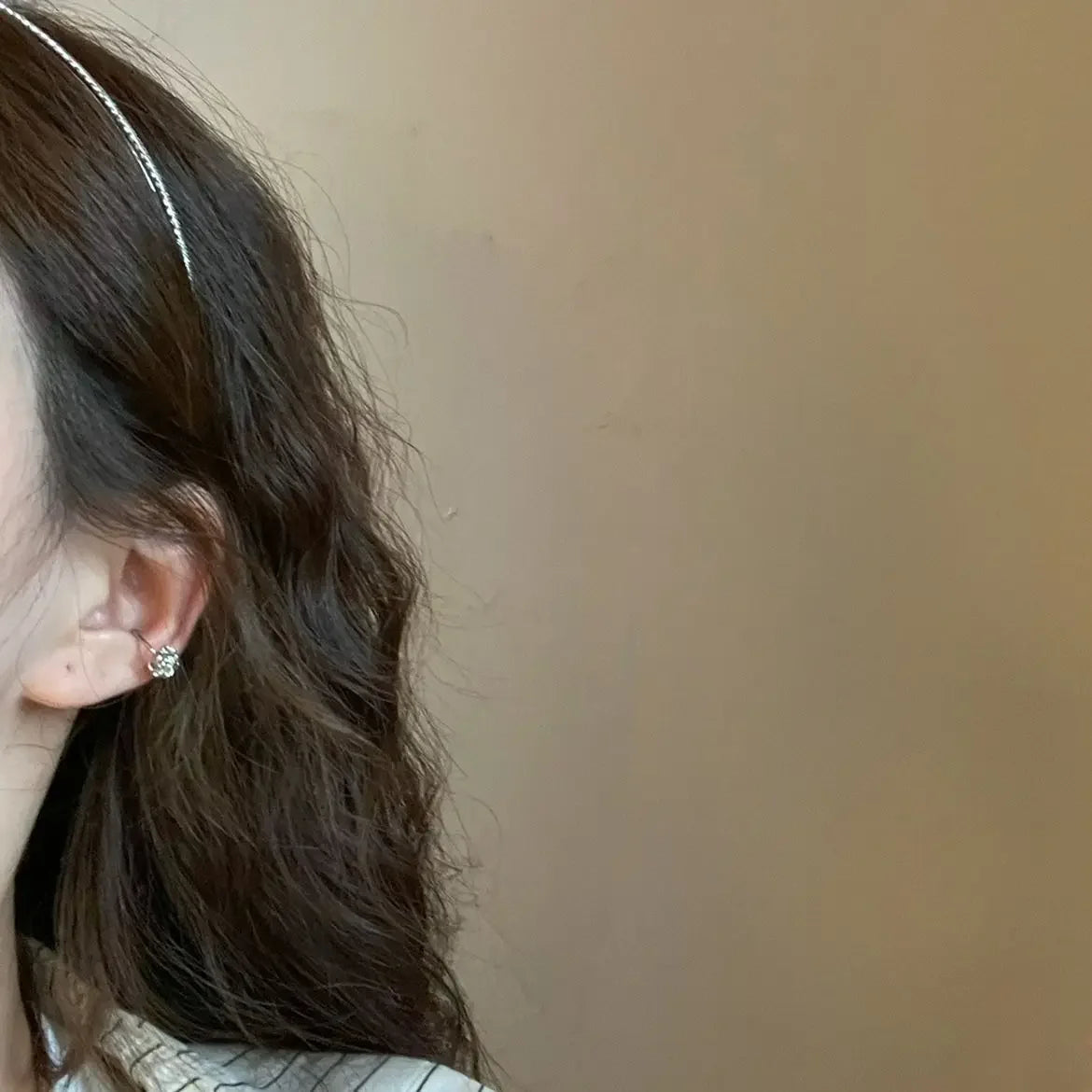New Vintage Super Thin Metal Crystal Headbands Hairband New Shiny Rhinestone Hair Accessories Headwrap Hair Accessories Quake