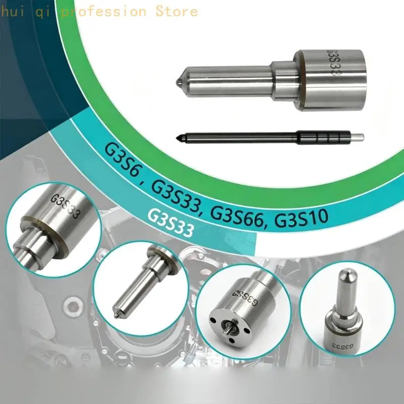 Common Nozzle DLLA148P816 Metal Service Part Set for Fuel System Maintenance, Service Work, Part Sourcing, and Repair Shop Stock Quake CN
