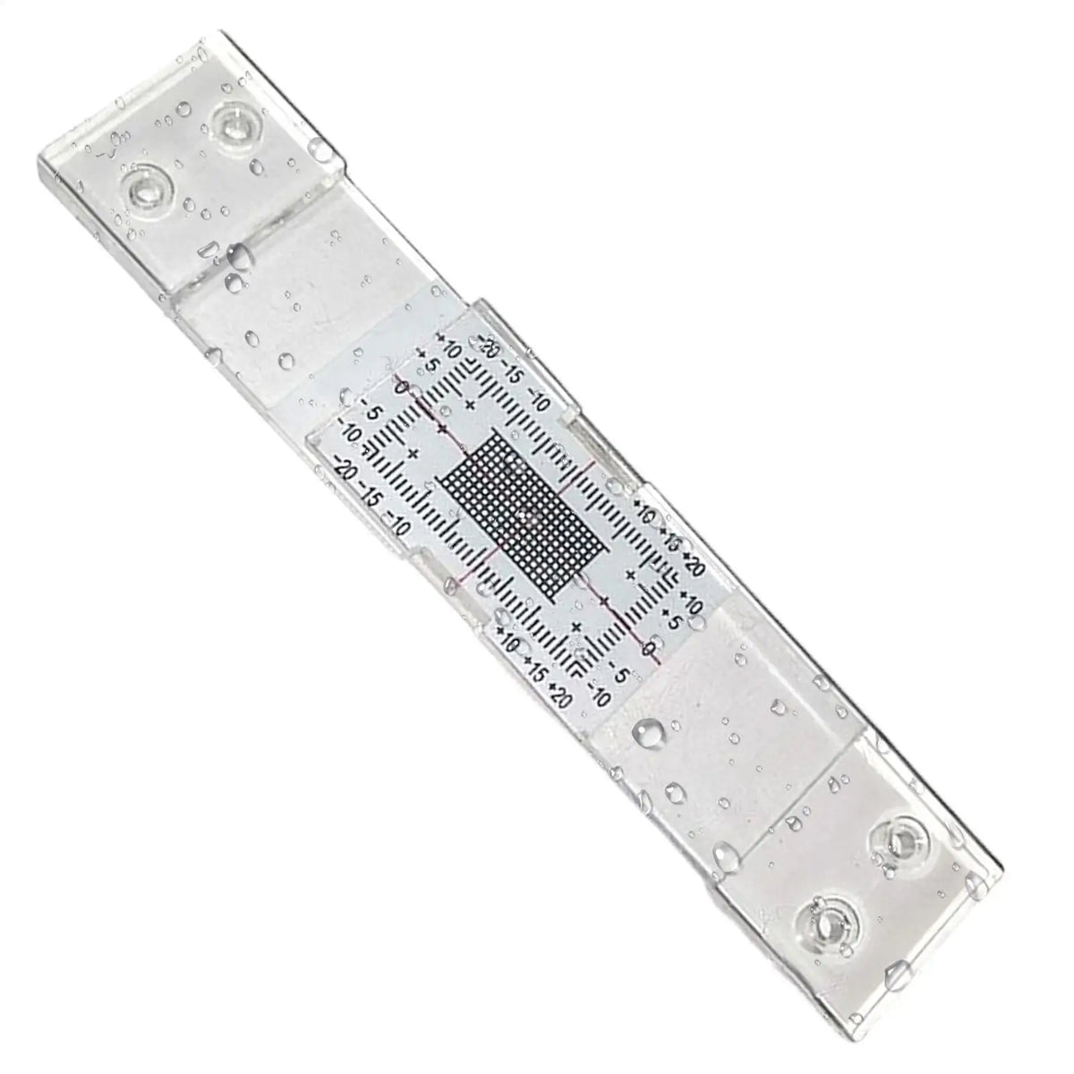 Concrete Crack Monitor Transparent Analog Acrylic Device Precision Crack Monitoring Gauge for Reinforced Building Seismic Quake