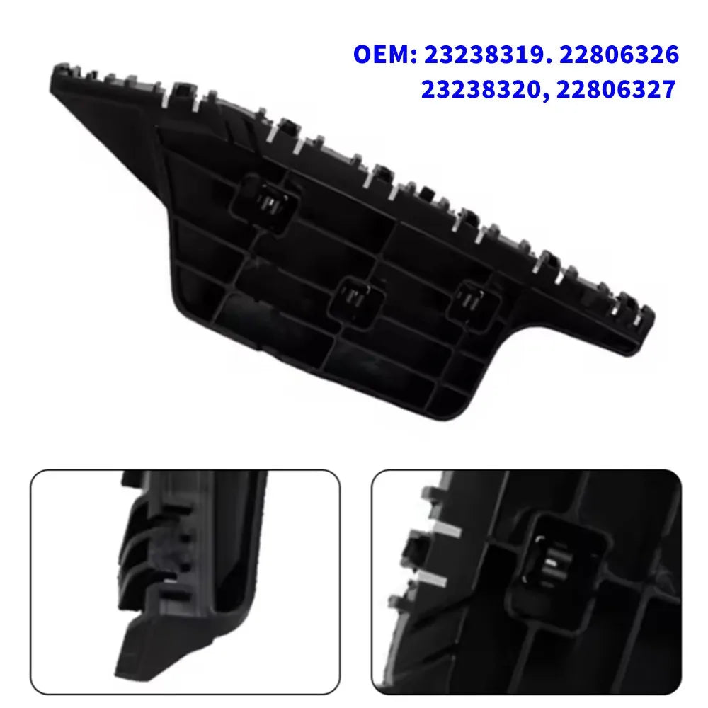 For Cadillac Escalade ESV 2015-2020 23238319 22806326 23238320 22806327 Pair Front Side Bumper Guide Bracket Car Accessories Quake Default Title