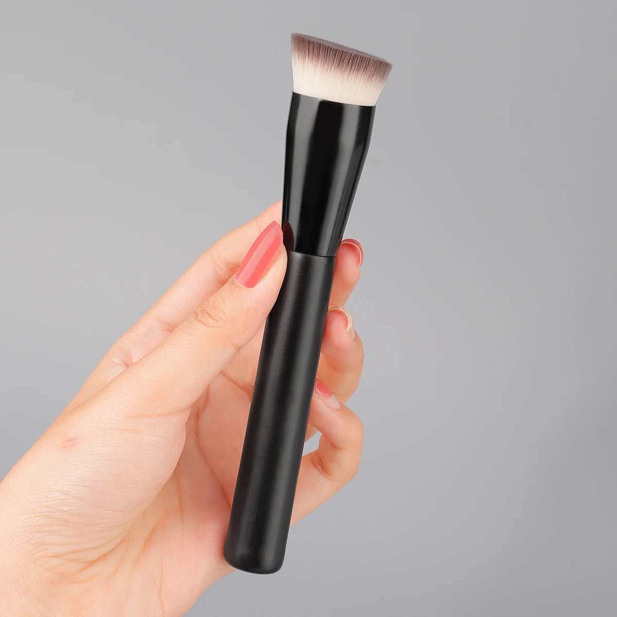 Makeup Brushes Foundation Concealer Angled Seamless Cover Synthetic Dark Circle Liquid Cream Cosmetics Contour Brush Beauty Tool Quake