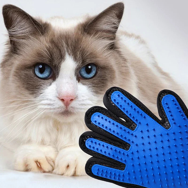 Silicone Pet Gloves Cat Dog Hair Removal Cat Supplies Comb Hair Removal Brush Rubber Sticky Hair Gloves Quake
