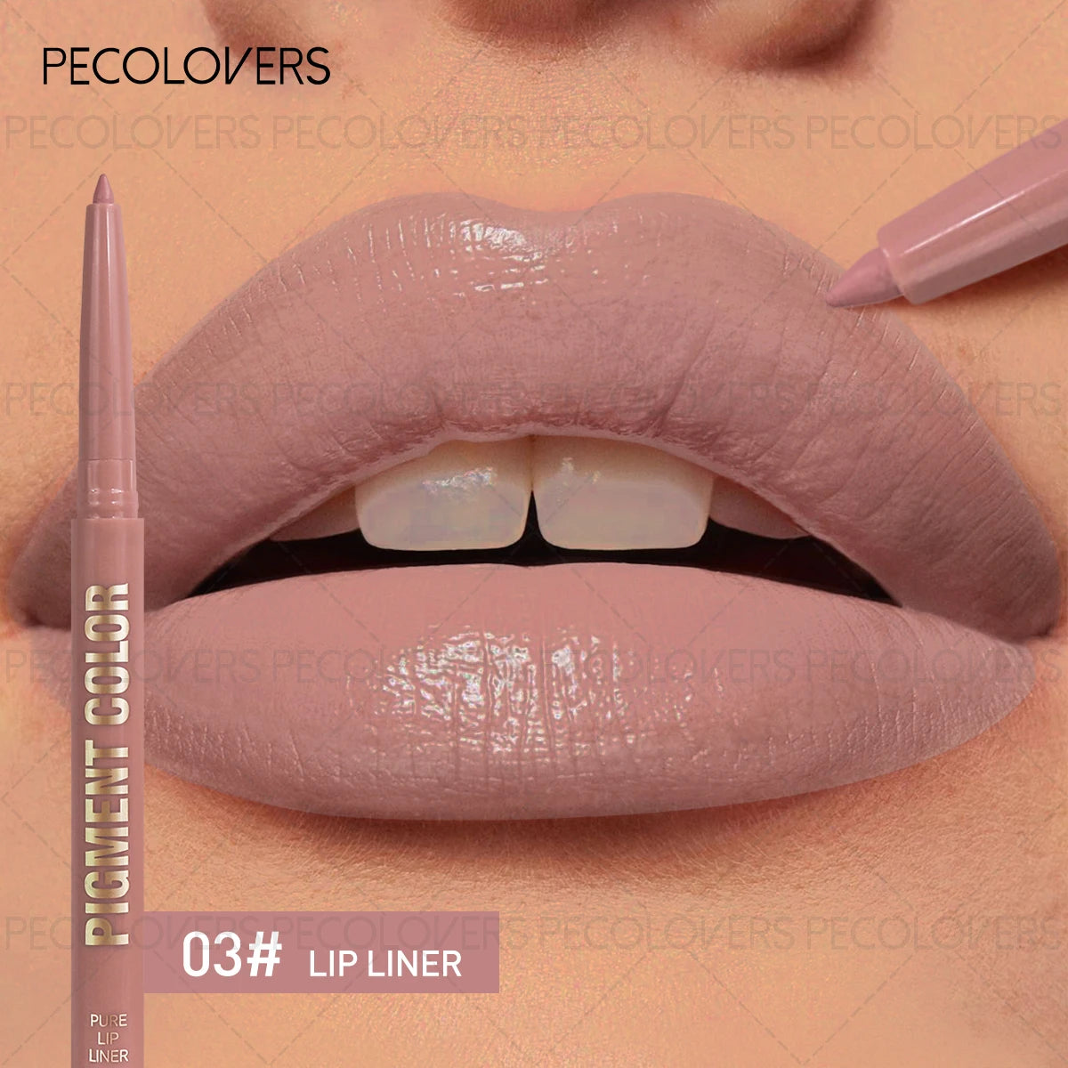 1 Pcs Matte Lip Liner Pen, Used As Lip Liner and Lipstick, Oblique Mouth Design Suitable for All Lip Types, Perfect Gifts Quake 03