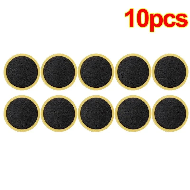 30/20/10PCS Bicycle Glue-free Tire Patches Tool Quick Repairing Tyre Protection Patch Adhesive Quick Drying Bike Accessories 30/ Quake 10pcs