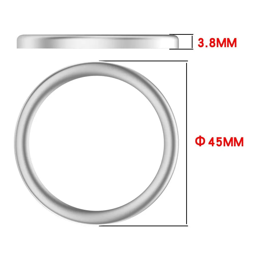 Stainless Steel Metal Bezel Ring Protective Decorative Watch Bezel Shell Replacement Anti-Scratch for CMF Watch Pro 2 Quake