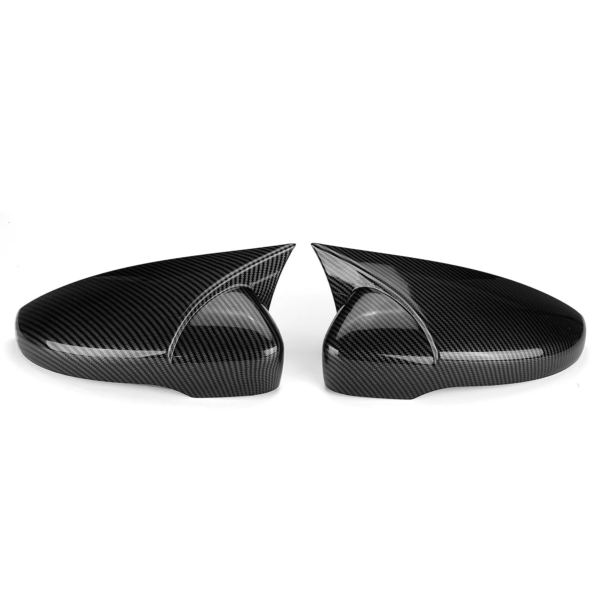 For Volkswagen VW Jetta 2011-2017 Passat B7 2011-2014 Car Rearview Side Mirror Cover Sticker Wing Cap Exterior Door Case Trim Quake Carbon