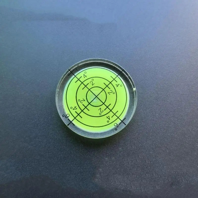 1Pcs 32mm Spirit-Bubble Degree Mark Mini Bubble Level Accuracy Round Measuring Meter Professional Measuring Tools Quake A2