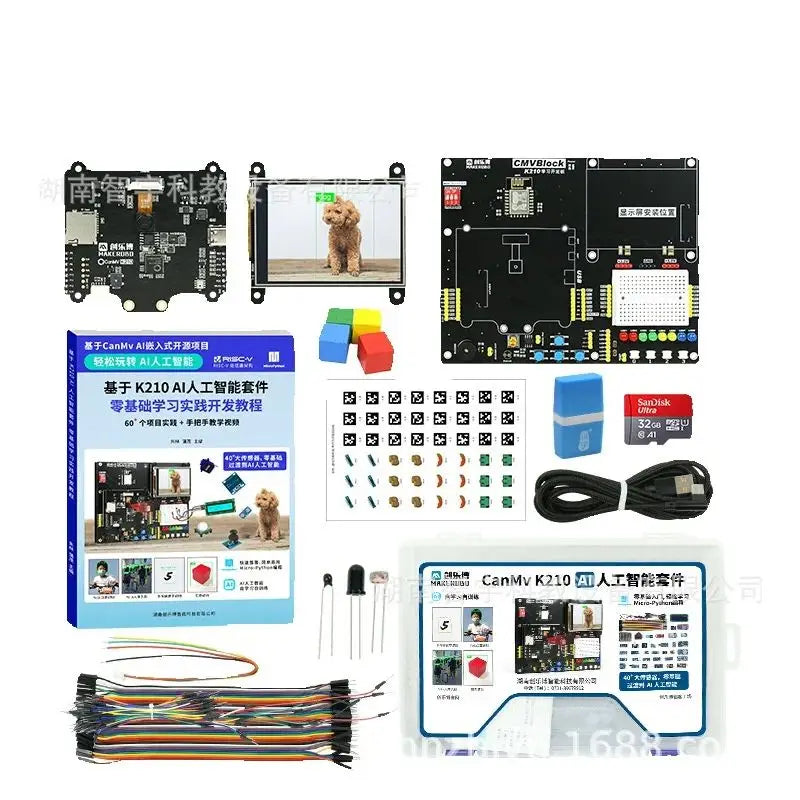 K210 Development board, AI Artificial Intelligence Suite, AI vision, face recognition, Python Deep learning Quake