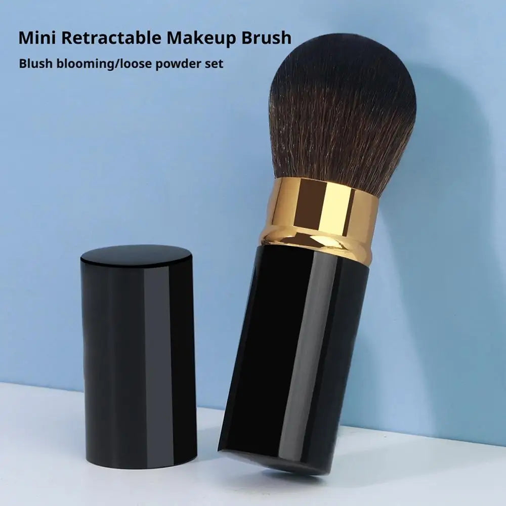 Professional Makeup Brushes Retractable Blusher Powder Foundation Face Concealer Kabuki Makeup Brush Cosmetic Tools ﻿ Quake