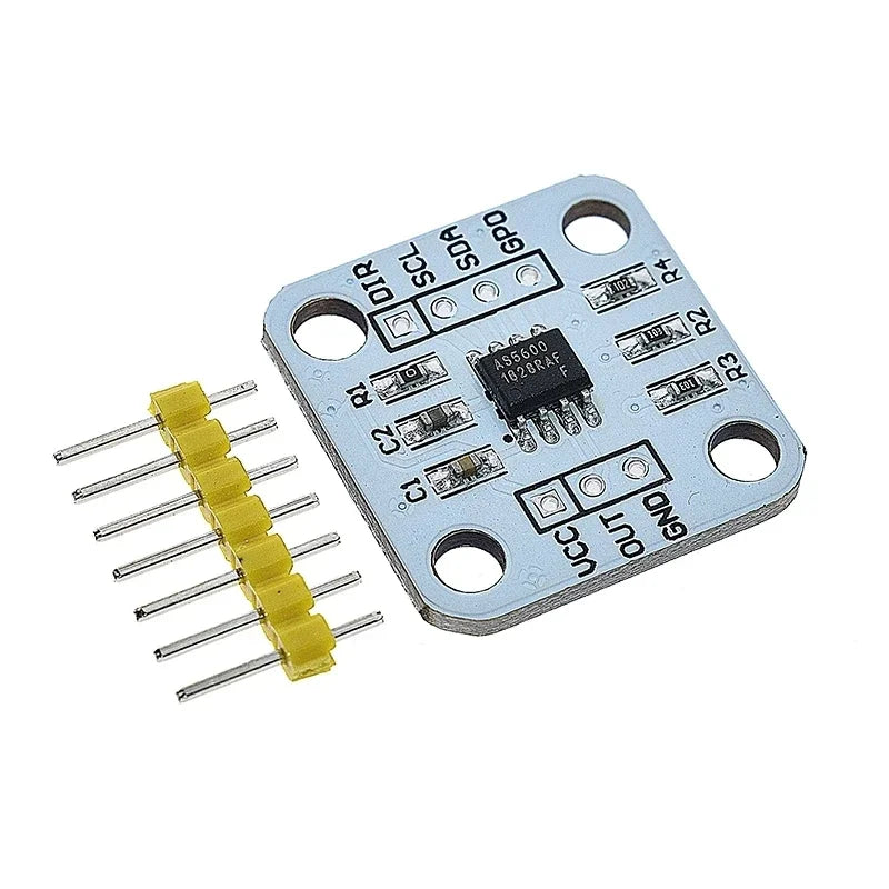 2pcs AS5600 Magnetic Encoder Induction Angle Measurement Sensor Module 12bit High Precision Quake 1pc