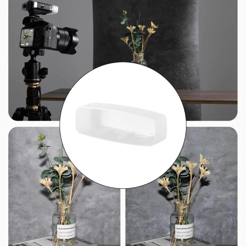 Professional Lightweight Softbox Flash Light Box Soft Light Cover Replacement for Junior Flash Accessories K1KF Quake